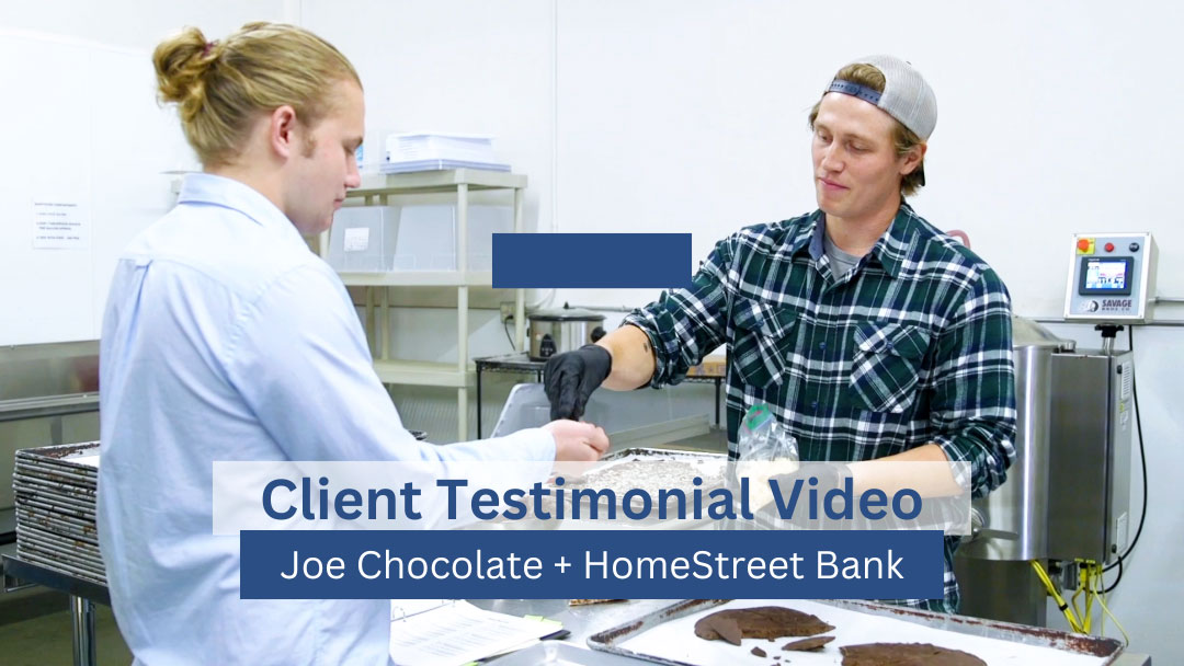 client testimonial video joe chocolate
