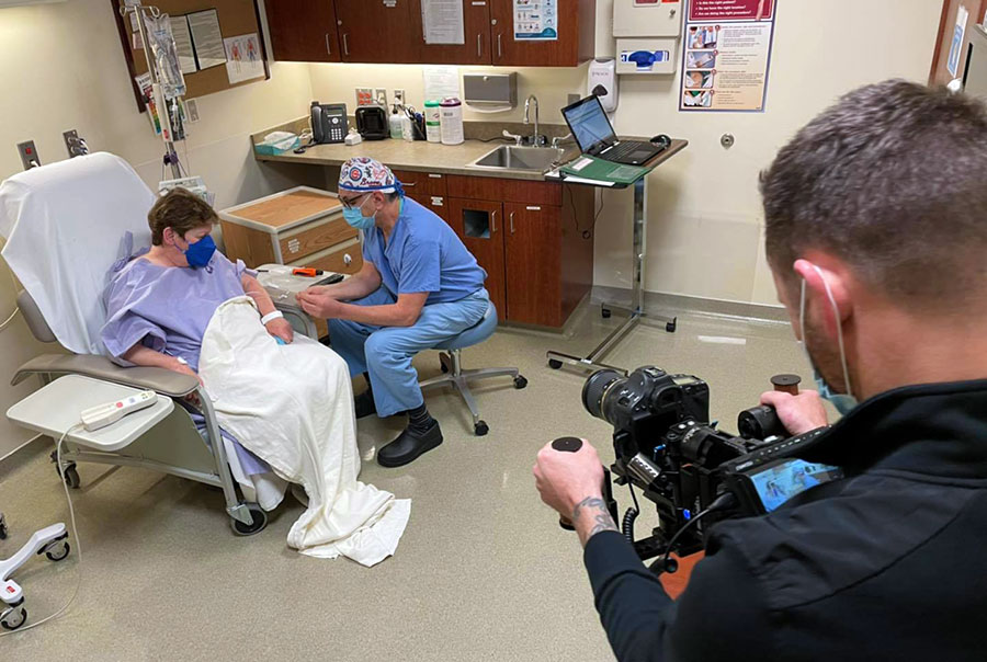 healthcare video production testimonials seattle