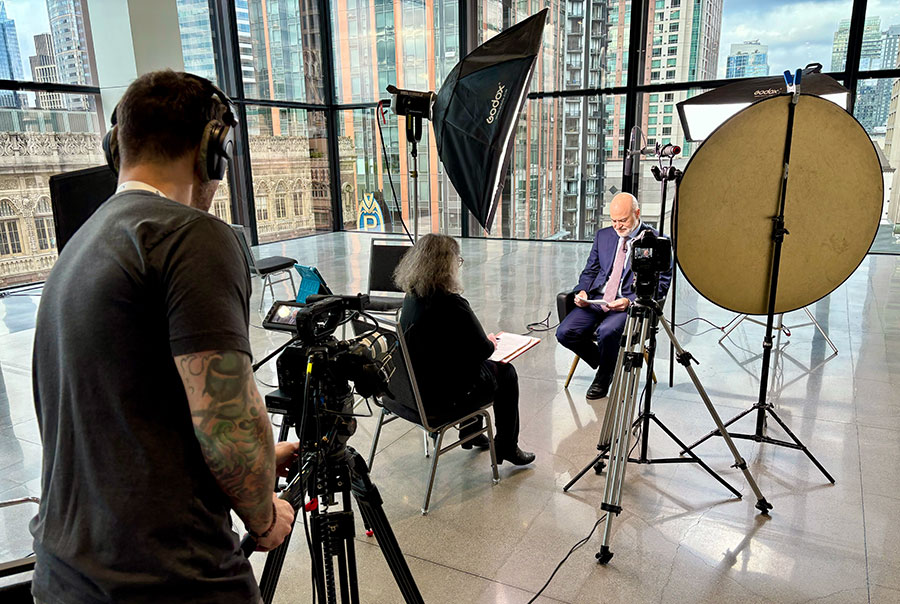 Conference video production at AATS in Seattle