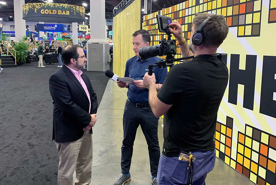 GeekWire Studios interview at Shoptalk in Las Vegas