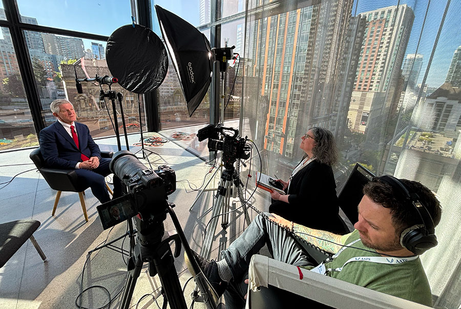 AATS Annual Meeting Interview Seattle Convention Center