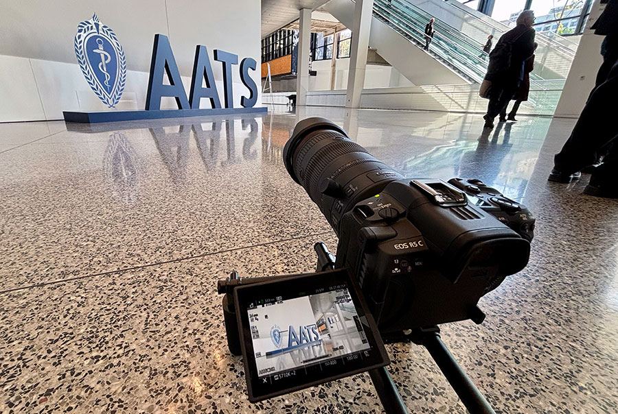 AATS Annual Meeting Seattle Convention Center Sign